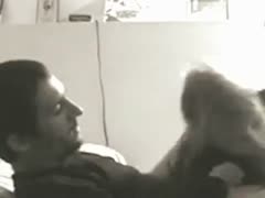 Lovely doll gives head and then rides my dick in a cowgirl position